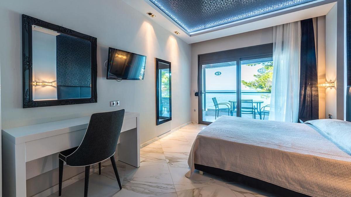 Tridente Mare Apart Hotel Pefkochori Exterior foto