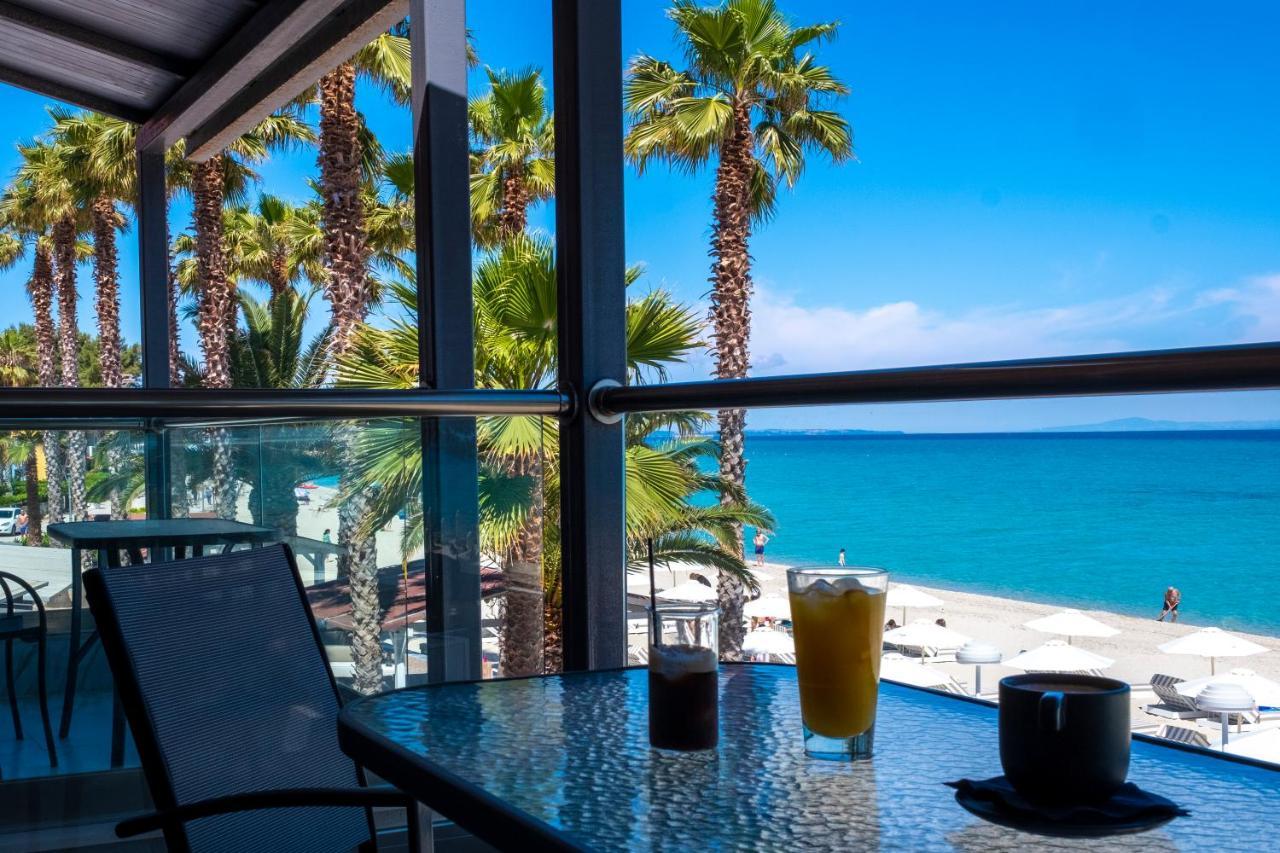 Tridente Mare Apart Hotel Pefkochori Exterior foto