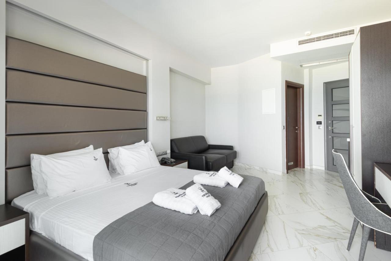 Tridente Mare Apart Hotel Pefkochori Exterior foto